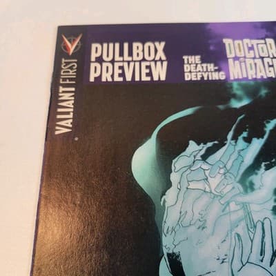 Valiant First Pullbox Preview Death Defying Dr Mirage #1 2014 Promo VF/NM - Thumbnail 5