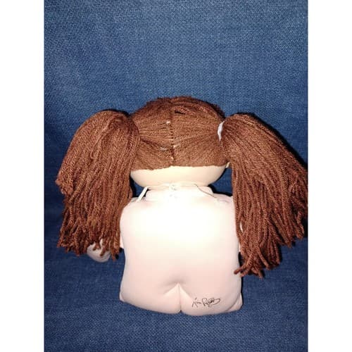 Vintage 1984 Cabbage Patch Kids Doll CPK Brown Hair Brown Eyes Dimples MN Thomas - Thumbnail 9
