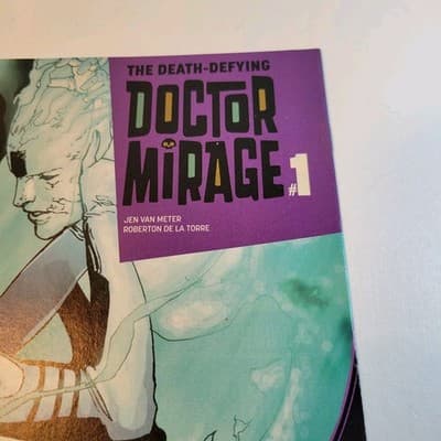 Valiant First Pullbox Preview Death Defying Dr Mirage #1 2014 Promo VF/NM - Thumbnail 13