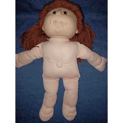 Vintage 1984 Cabbage Patch Kids Doll CPK Brown Hair Brown Eyes Dimples MN Thomas - Thumbnail 3