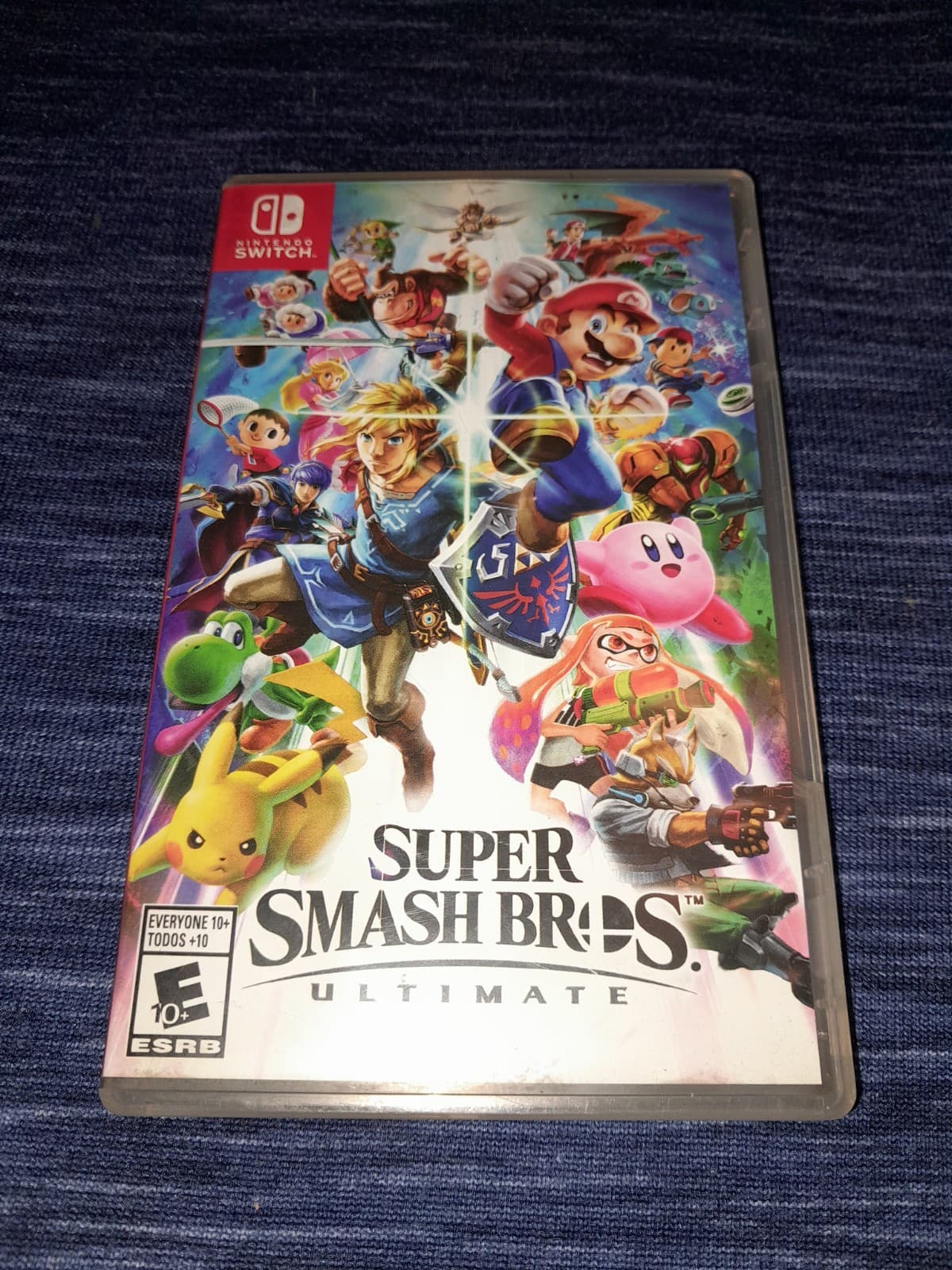 Empty Replacement Case ONLY! Super Smash Bros. Ultimate - Nintendo Switch - Image 1
