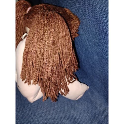 Vintage 1984 Cabbage Patch Kids Doll CPK Brown Hair Brown Eyes Dimples MN Thomas - Thumbnail 7