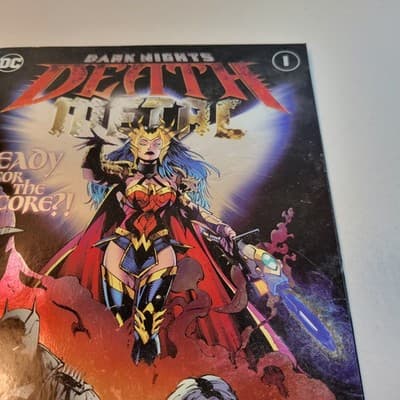Dark Nights Death Metal #1 (DC 2020) Foil Cover Snyder Capullo VF/NM 9.0 - Thumbnail 6