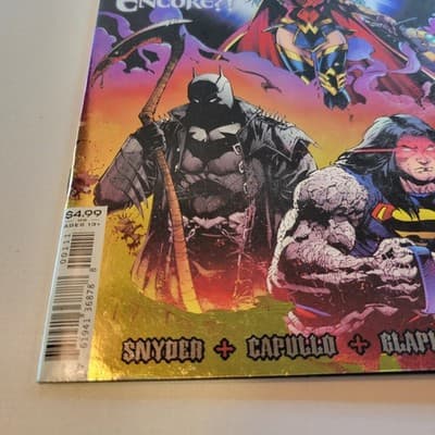 Dark Nights Death Metal #1 (DC 2020) Foil Cover Snyder Capullo VF/NM 9.0 - Thumbnail 3