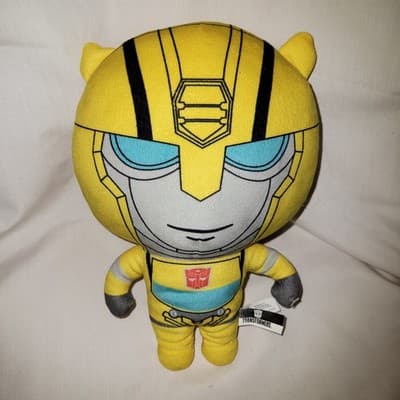Transformers Bumblebee Plush Toy Yellow Robot Autobot Hasbro 2023 - Image 1
