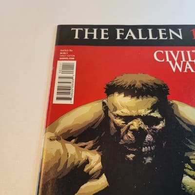 Civil War II The Fallen #1 | 2016 | Marvel VF/NM 9.0 Greg Pak Hulk Death Tie-In - Thumbnail 5