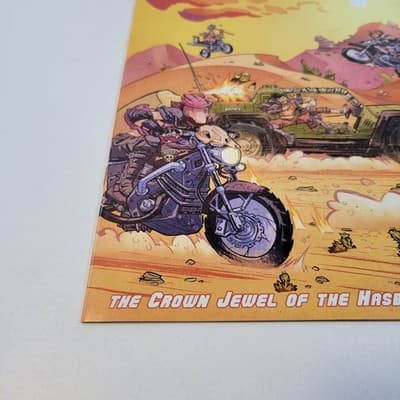 GI Joe #4 IDW 2017 Crown Jewel of the Hasbro Universe Cover A High Grade - Thumbnail 4