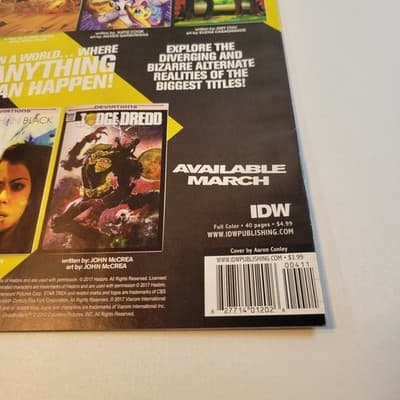 GI Joe #4 IDW 2017 Crown Jewel of the Hasbro Universe Cover A High Grade - Thumbnail 8