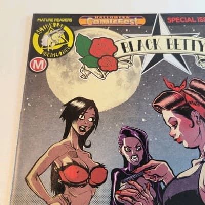 Black Betty Halloween ComicFest #1 | 2017 Action Lab VF/NM 1st Appearance Comic - Thumbnail 5