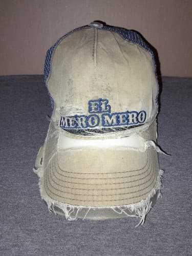 El Mero Mero Heavily Distressed Hat Cap Imperial - Thumbnail 2