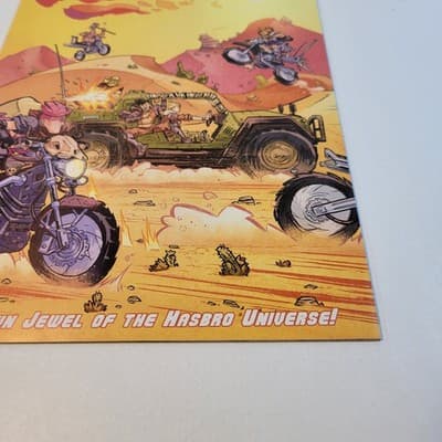 GI Joe #4 IDW 2017 Crown Jewel of the Hasbro Universe Cover A High Grade - Thumbnail 3