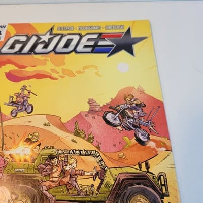 GI Joe #4 IDW 2017 Crown Jewel of the Hasbro Universe Cover A High Grade - Thumbnail 5