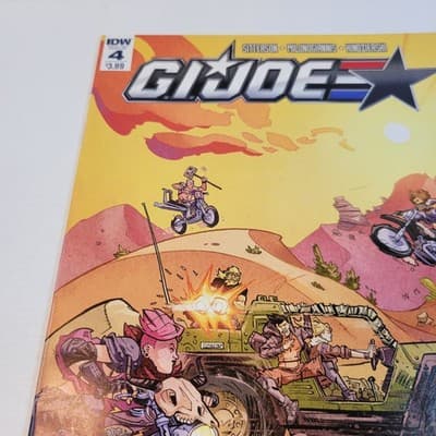 GI Joe #4 IDW 2017 Crown Jewel of the Hasbro Universe Cover A High Grade - Thumbnail 6