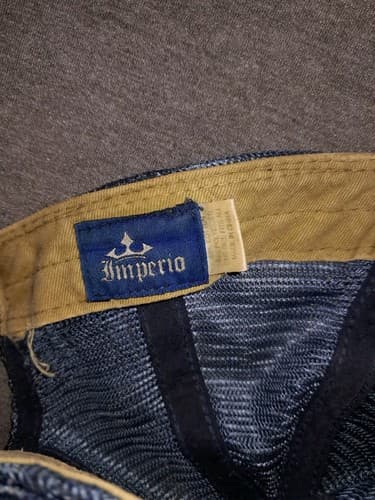 El Mero Mero Heavily Distressed Hat Cap Imperial - Thumbnail 10