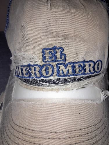 El Mero Mero Heavily Distressed Hat Cap Imperial - Thumbnail 3