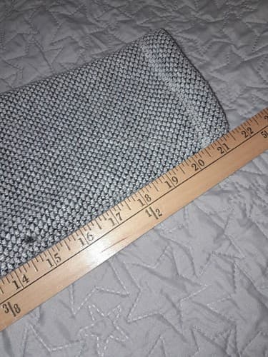Orvis Mens Sherpa Lined 1/4 Quarter Zip Pullover Fleece Gray Sweater Size XL - Thumbnail 9