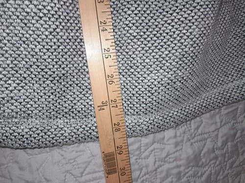 Orvis Mens Sherpa Lined 1/4 Quarter Zip Pullover Fleece Gray Sweater Size XL - Thumbnail 11