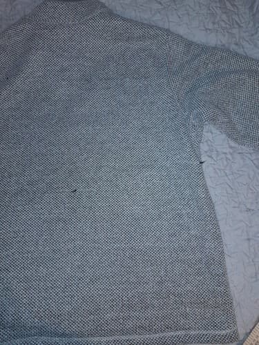 Orvis Mens Sherpa Lined 1/4 Quarter Zip Pullover Fleece Gray Sweater Size XL - Thumbnail 7