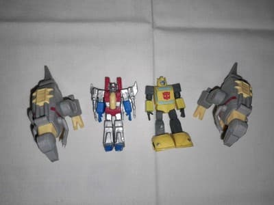Transformers Limited Edition Mini Figures 2 GRIMLOCK Bumblebee Starscream Set 4 - Image 1