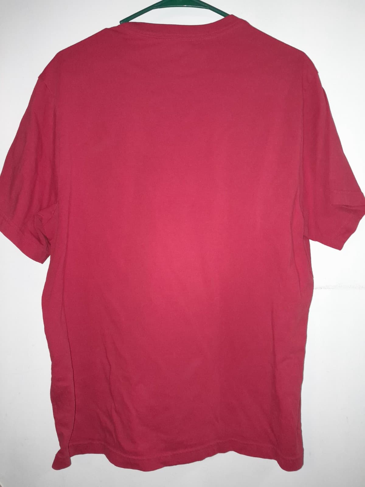 JA John Ashford RED Mens LARGE Short Sleeve V-NECK T-Shirt Function Meets Style - Thumbnail 4