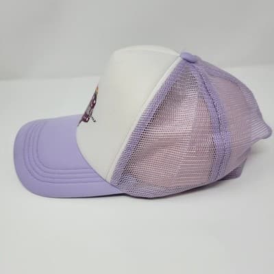 TEXAS PRIDE Trucker Style Mesh Adjustable Purple HAT CAP Still Here Still Queer - Thumbnail 6