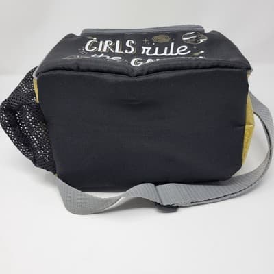L.O.T.G. Lunch On The Go | Girls Rule The Galaxy | Lunch Bag Black Gold LOTG - Thumbnail 10