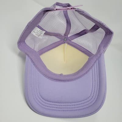 TEXAS PRIDE Trucker Style Mesh Adjustable Purple HAT CAP Still Here Still Queer - Thumbnail 9
