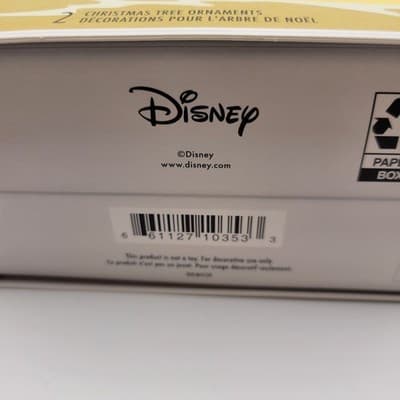 Hallmark Disney Lilo & Stitch 2 Pc Christmas Tree Ornament Box set Display Decor - Thumbnail 8