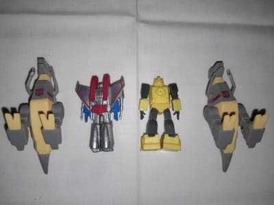 Transformers Limited Edition Mini Figures 2 GRIMLOCK Bumblebee Starscream Set 4 - Thumbnail 2