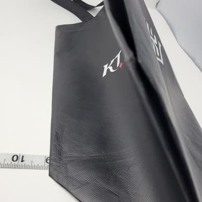 KT WIZ SUWON KBO Baseball Tote Bag Black Logo Reusable Fan Gear - Thumbnail 13