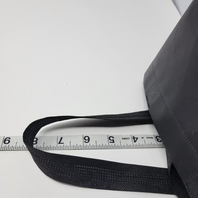 KT WIZ SUWON KBO Baseball Tote Bag Black Logo Reusable Fan Gear - Thumbnail 12