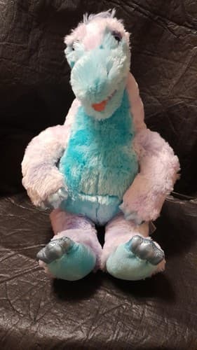 Build a Bear Dinosaur Plush BABW Pink & Purple - Image 1