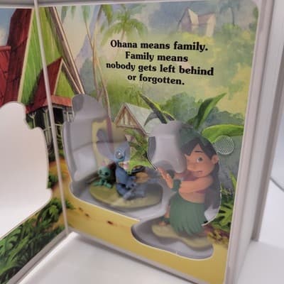 Hallmark Disney Lilo & Stitch 2 Pc Christmas Tree Ornament Box set Display Decor - Thumbnail 10