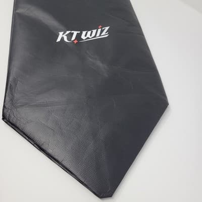KT WIZ SUWON KBO Baseball Tote Bag Black Logo Reusable Fan Gear - Thumbnail 8