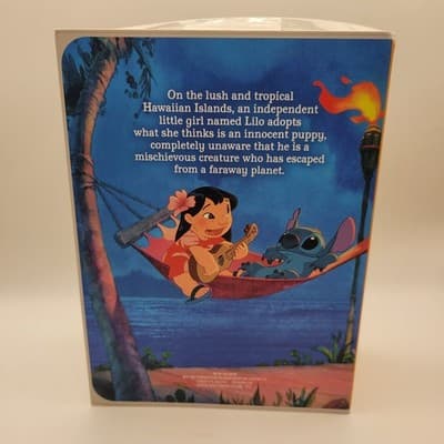 Hallmark Disney Lilo & Stitch 2 Pc Christmas Tree Ornament Box set Display Decor - Thumbnail 4