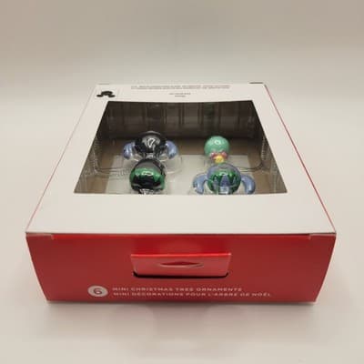Hallmark Disney Stitch Lilo & Stitch Mini Christmas Ornaments 6-Piece Set NIB - Thumbnail 3