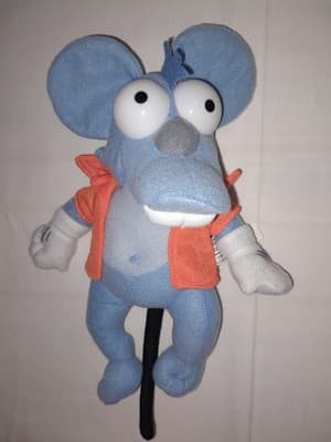 The Simpsons 11" Itchy From The Itchy & Scratchy Show Nanco 20th Century Fox EUC - Image 1