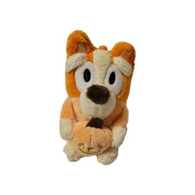 Bluey Bingo Halloween Plush Pumpkin Toy Collectible Stuffed Animal 6" - Image 1