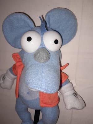The Simpsons 11" Itchy From The Itchy & Scratchy Show Nanco 20th Century Fox EUC - Thumbnail 2