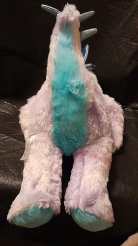 Build a Bear Dinosaur Plush BABW Pink & Purple - Thumbnail 8