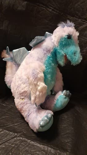 Build a Bear Dinosaur Plush BABW Pink & Purple - Thumbnail 2