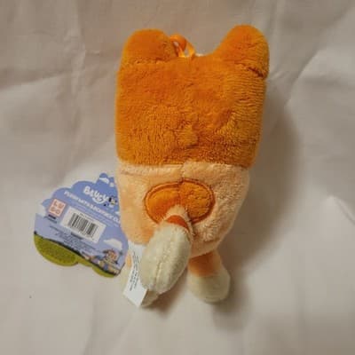 Bluey Bingo Halloween Plush Pumpkin Toy Collectible Stuffed Animal 6" - Thumbnail 6