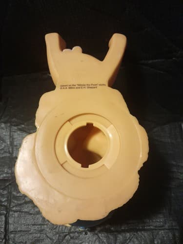 Winnie The Pooh W/Piglet Hunny Pot Disney Coin Money Bank Applause Brand VINTAGE - Thumbnail 9