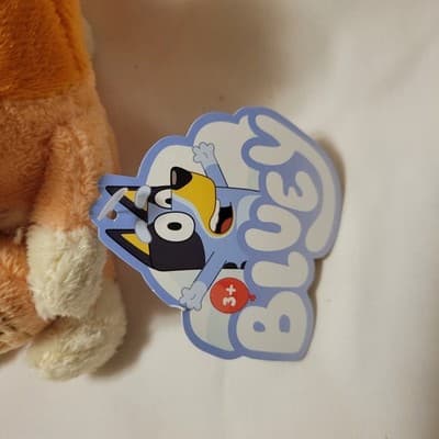 Bluey Bingo Halloween Plush Pumpkin Toy Collectible Stuffed Animal 6" - Thumbnail 5