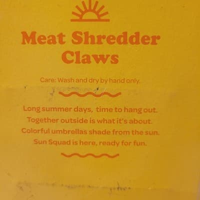 Meat Shredder Claws 2-Pack BBQ Pulled Pork Chicken Shredding Tool NEW - Thumbnail 5
