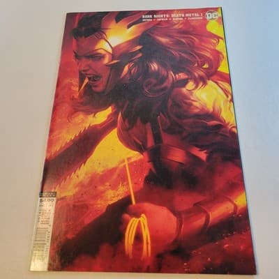 Dark Nights Death Metal #1 Artgerm Wonder Woman Variant (2020) DC VF/NM 9.0 Book - Thumbnail 2
