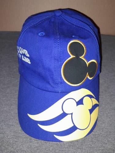 Disney Oceaneer Cruises Mickey Mouse Strapback Baseball Hat Cap - Image 1