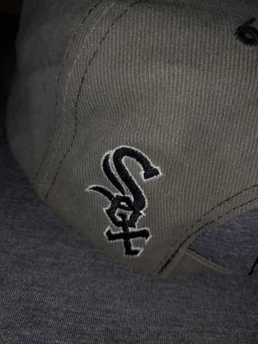 Chicago White Sox American Needle Strapback Cap Hat Khaki Vintage - Thumbnail 4