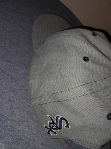 Chicago White Sox American Needle Strapback Cap Hat Khaki Vintage - Thumbnail 3