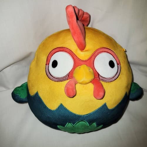 Disney Kellytoy Squishmallows Heihei Moana Rooster Plush 10 Inch Yellow - Like N - Image 1